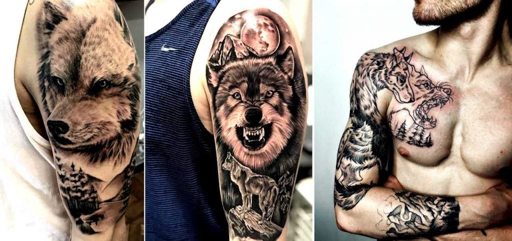 best wolf tattoos