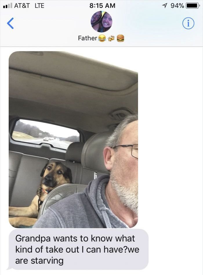 Woman Leaves Her Dog With Dad