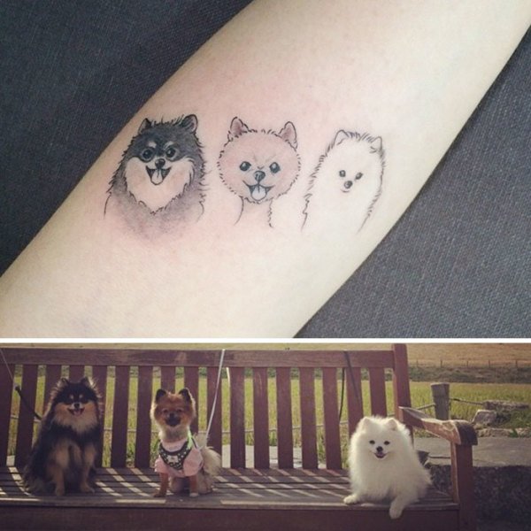 Tattoo Ideas for People Who Love Dogs