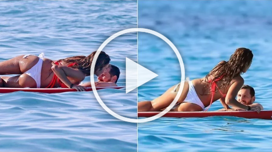 Lionel Messi And Antonella Roccuzzo Romance in Ibiza