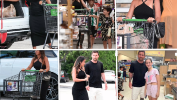 Lionel Messi looks at home in Miami already as he takes his family grocery shopping