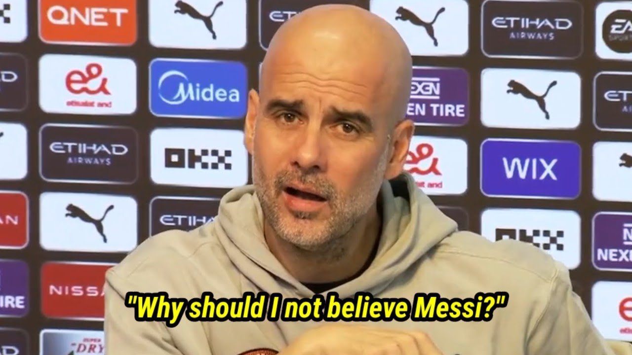 Guardiola replies Messi after Leo compares Barca's best squad to current Argentina